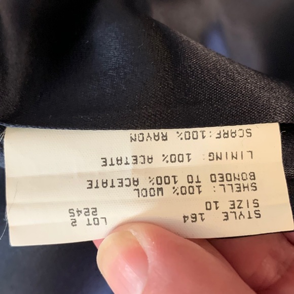 Vintage Mackintosh Long Wool Coat - Picture 6 of 10